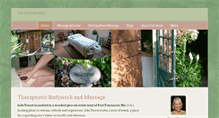 Desktop Screenshot of jadeforestmassage.com